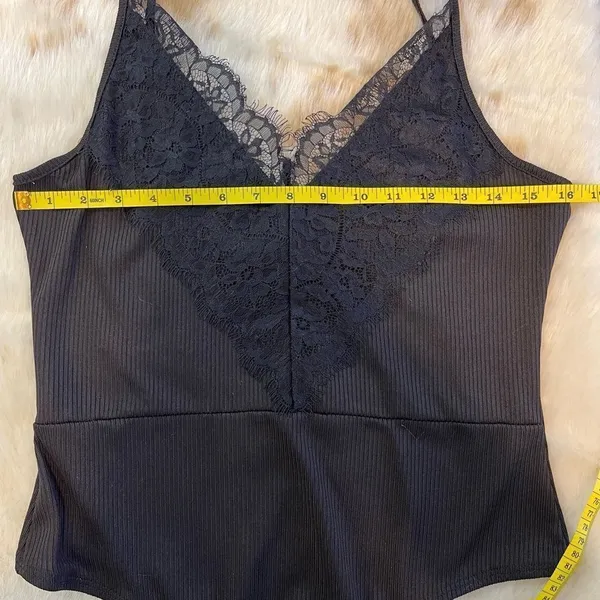 Polly Esther Lace Spaghetti Strap‎ Bodysuit - Image 5