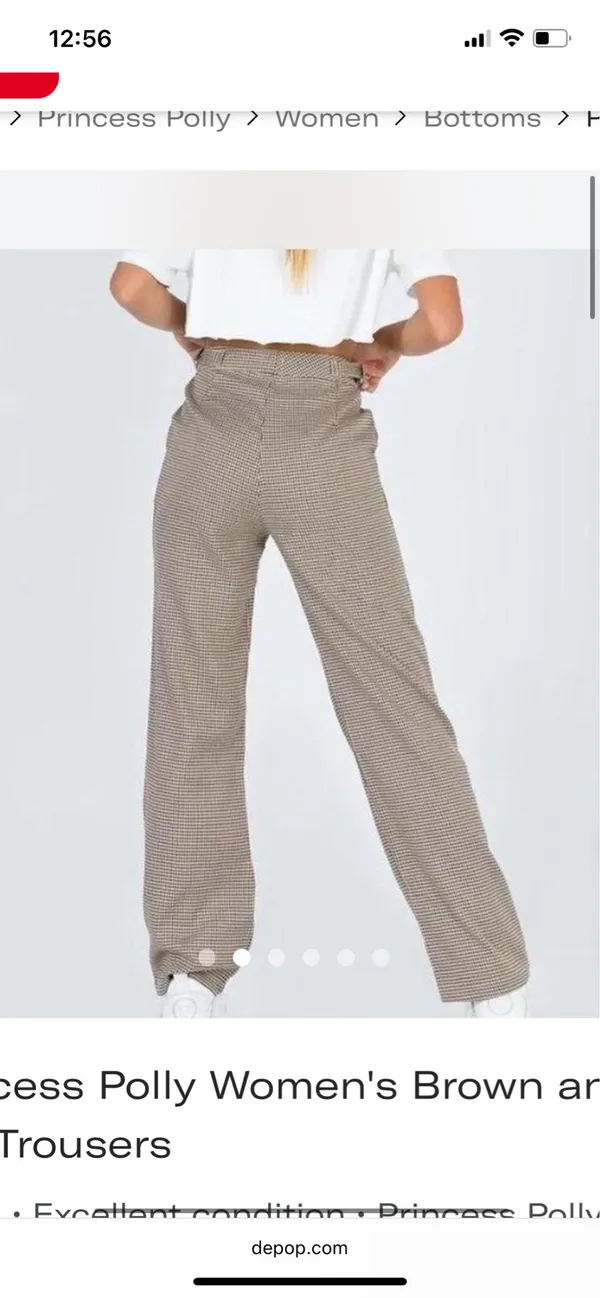 Princess Polly Houndstooth Pants - Image 7