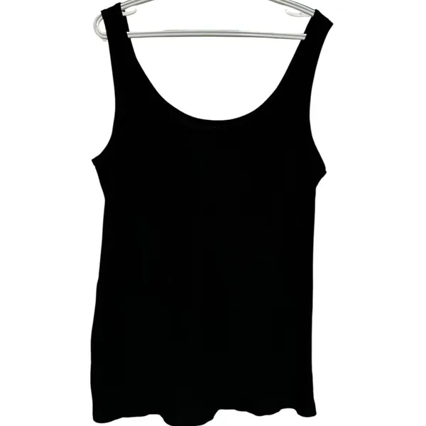 Positive Attitude Women's Black Lace/Mesh Long Sleeve Blouse Tan Tank Size‎ 18 - Image 3