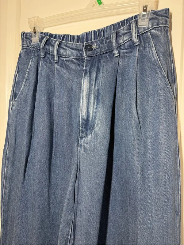 Young Fabulous & Broke Sadie Wide Leg Baggy Women’s Jeans - Image 3