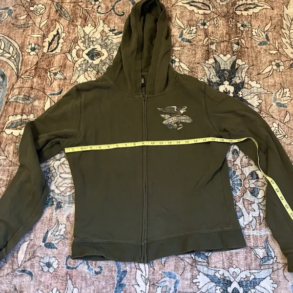 Harley Davidson Hoodie El Paso, Texas Size Large Barnett Sweatshirt - Image 2
