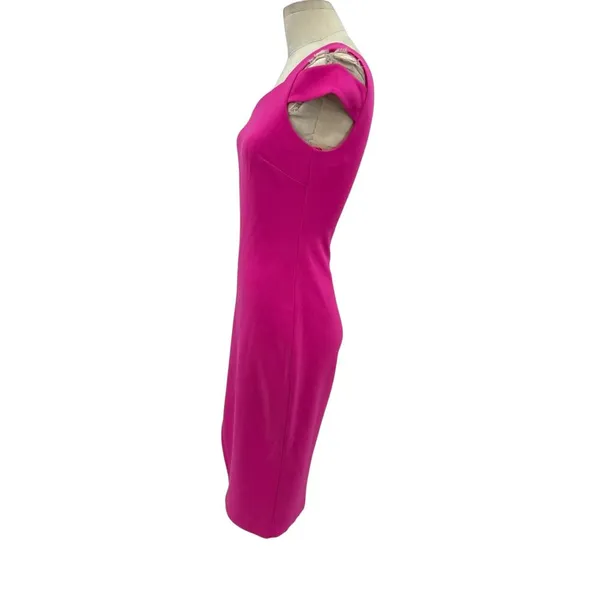 Likely Packard One Shoulder Bodycon Sheath Dress Pink Size US‎ 6 - Image 8