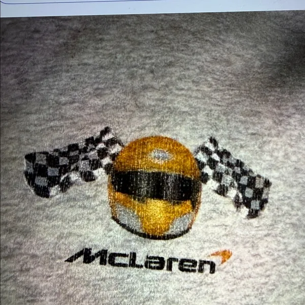 McLaren Formula 1 Team Gray Sweatshirt Size M - Image 2