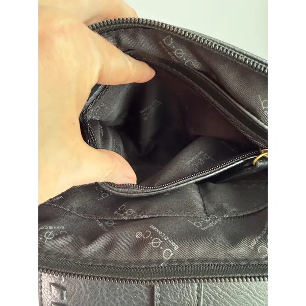 B.O.C. Born‎ Concepts Black Crossbody Bag Front Flap Pocket Adjustable Strap - Image 8