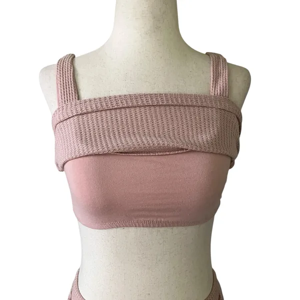 better / together 3 piece waffle knit lounge set - Image 10