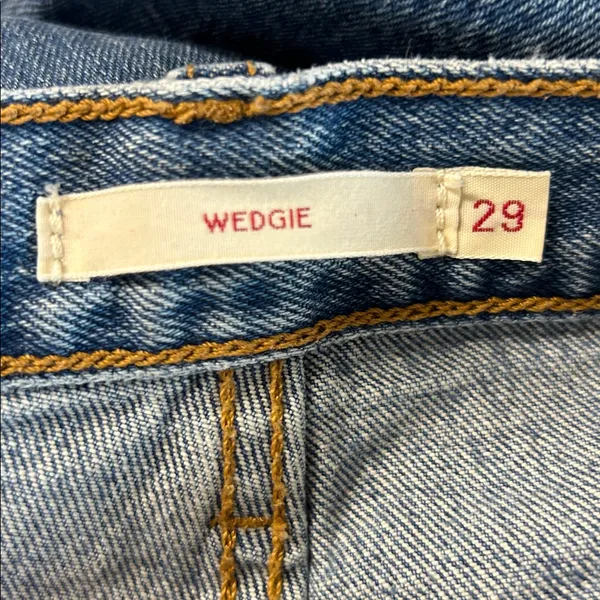 Levi’s Wedgie Straight Leg Denim Jeans - Image 6