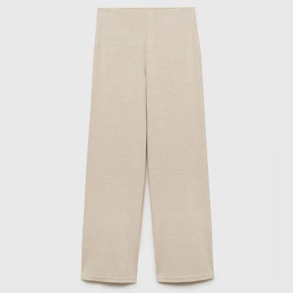 Mango MNG - light beige cream wool blend pants - Image 6
