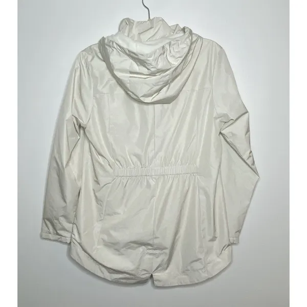 Buckle Liv Outdoor Nimbus Birch Geo Hooded Mesh Lined Water Resistant Travel Jacket M - Image 3