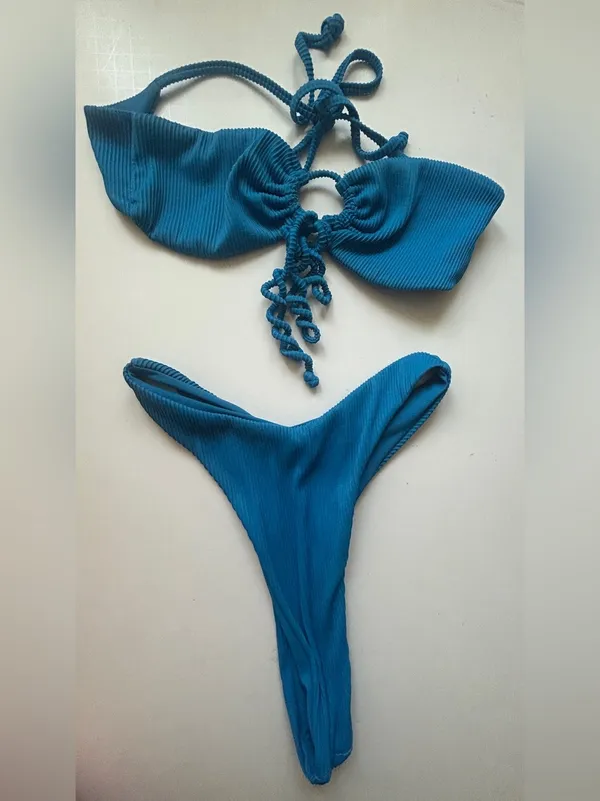 LAHANA SWIM RIBBED BIKINI - Image 2