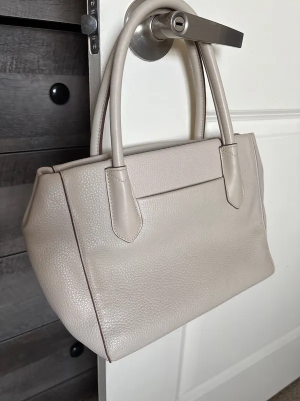 A New Day Beige Handbag Purse - Image 2