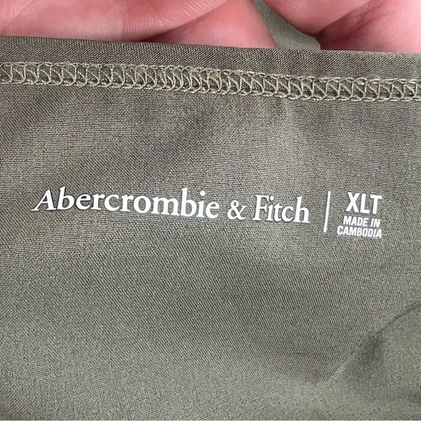 Abercrombie & Fitch‎ traveler romper green sz XL Tall - Image 3