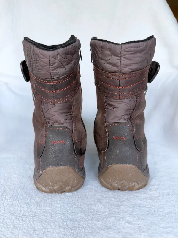 Merrell Dewbrook Select Dry Insulated Short Winter Boots Brown Women 9.5 - Image 3