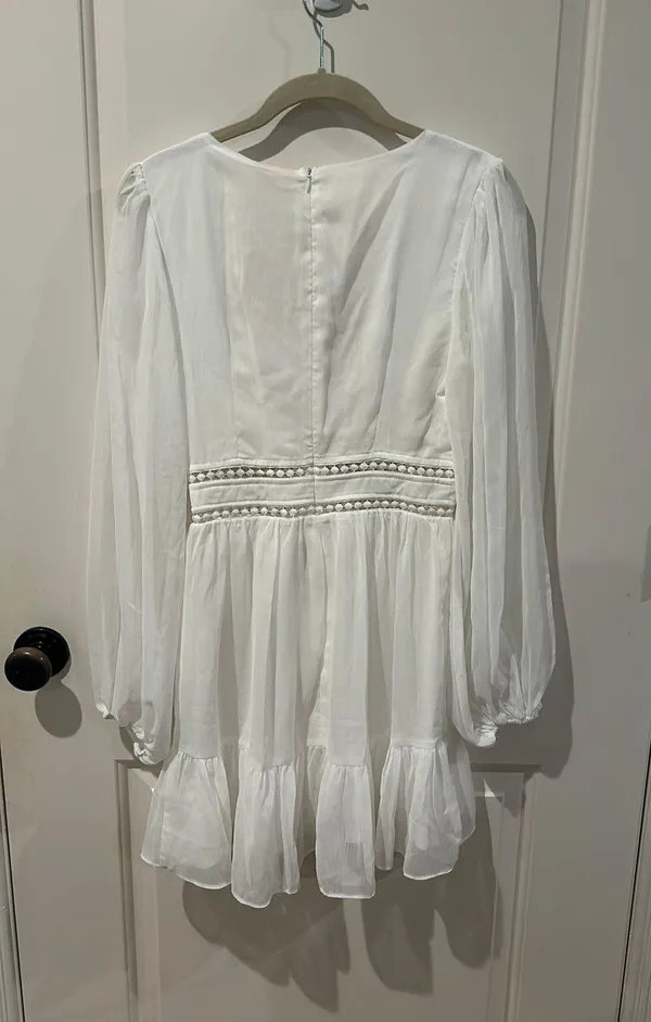 Sage + Page Dress White - Image 2