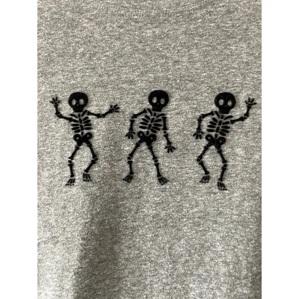 C & C California Gray Short Sleeve T Shirt‎ Skeletons Size XS - Image 2