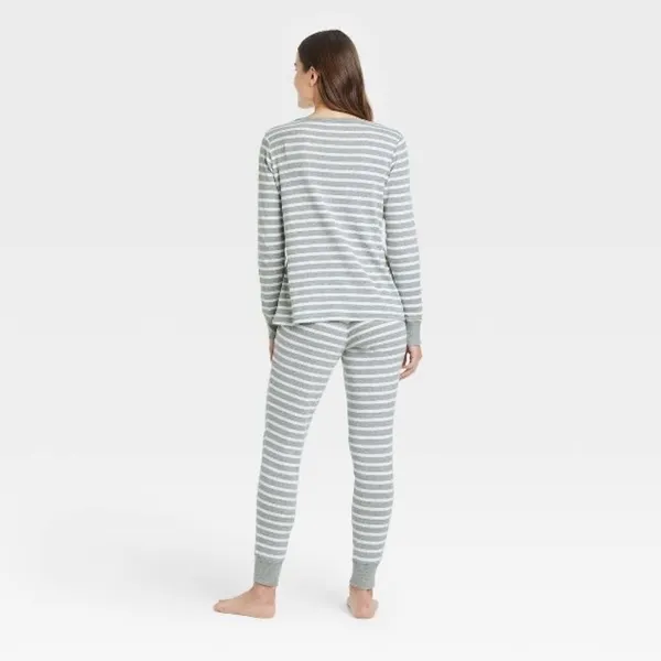 Stars Above ✨ Women's Striped Matching Family Pajama Set✨ - Image 4