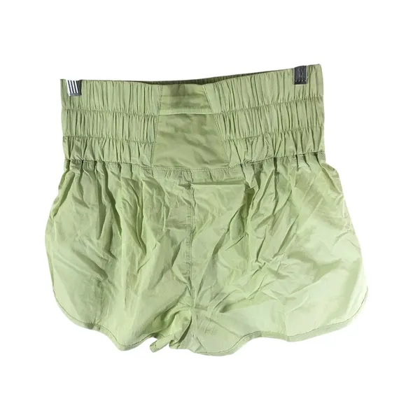 Free People Movement Way Home Shorts High Rise Running Whipped Lime Green L - Image 3
