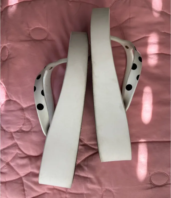 Kate Spade Sandals Polka Black Dot 5 - Image 2