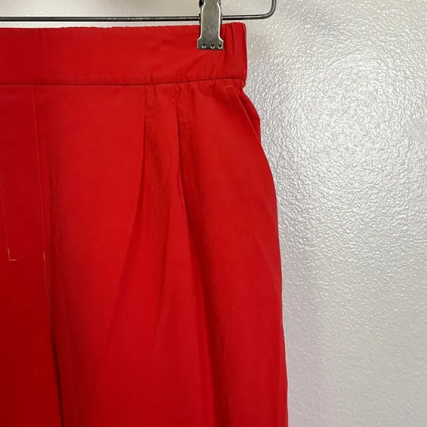 Lululemon Your True Trouser Pants Womens Size 4 Red Pull On Crop Stretch 24" - Image 8