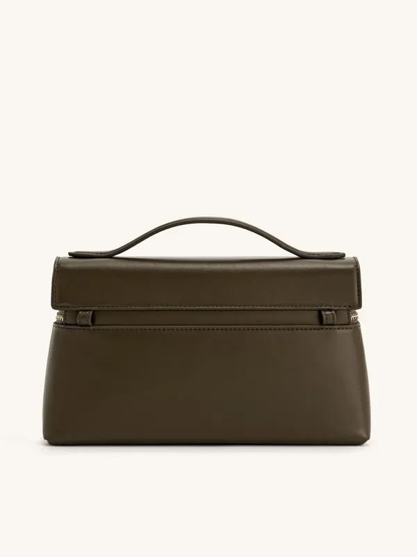 Jw Pei - Thea Top Handle Bag - Dark Olive - Image 3