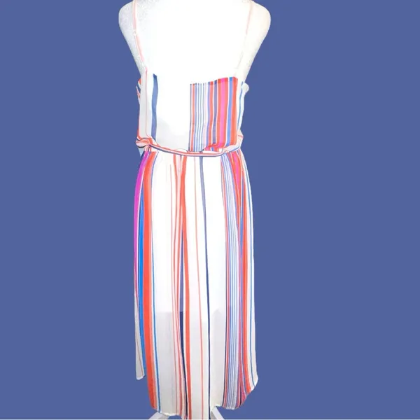 As U Wish Multicolor Striped Dress - Image 6