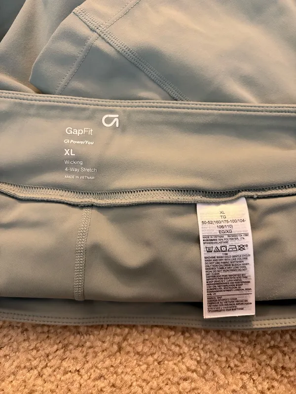 GapFit Studio PowerYou Skort Women’s XL Light Sage Green Athletic Tennis Skirt - Image 5