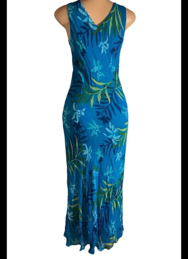 Long formal dress Blue - Image 5