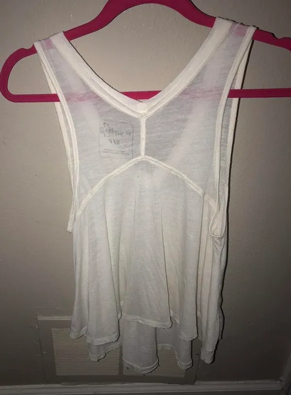 Free People White  Tank - Image 2