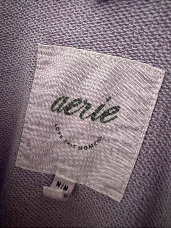 Aerie‎ House Party Sweatshirt Lavender Purple - Image 10