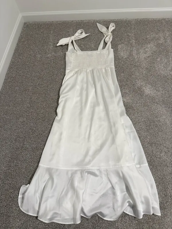 Show Me Your Mumu White Midi Dress - Image 5