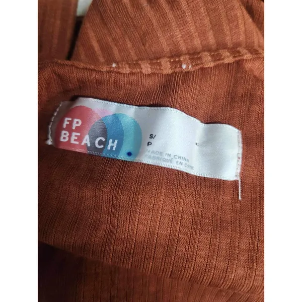 Free People Beach Mini Tank Dress Size S B-5 - Image 3