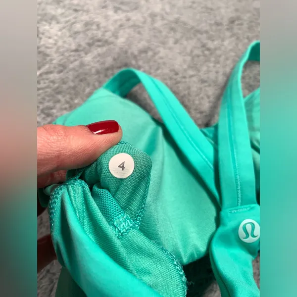 Lululemon wrap it up sports bra 4 green - Image 7