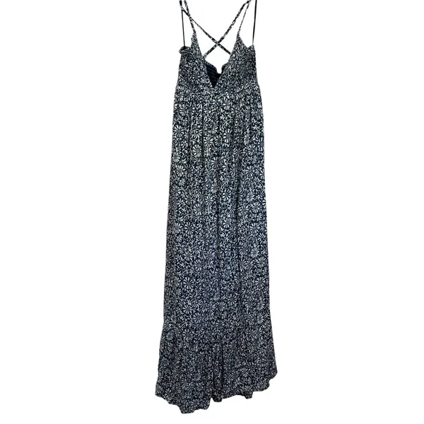 Windsor Blue & White Floral Maxi Dress Size Small‎ - Image 3