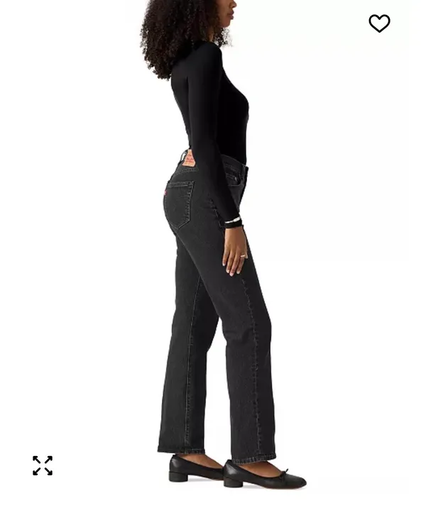 Levi’s curve love 24 long black - Image 2