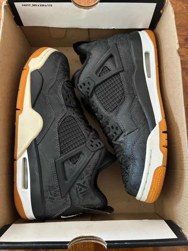 Air Jordan 4 Retro GS 'Laser' - Image 8