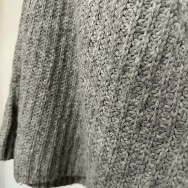 Nili Lotan Alpaca Wool Knit Grey Sweater Gray - Image 5