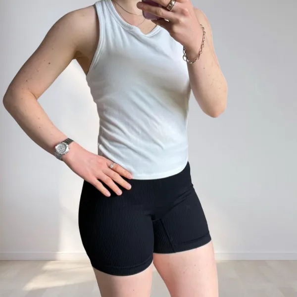 OQQ Amazon Shorts Biker Ribbed - Image 4