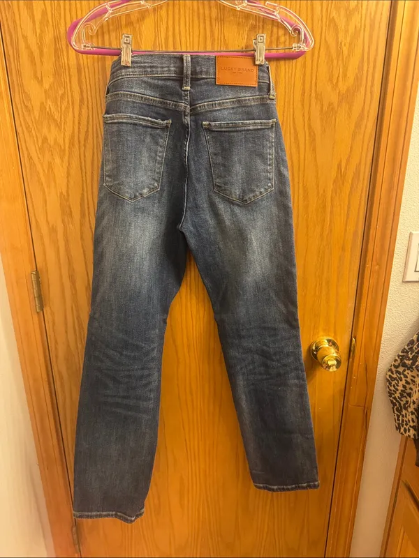 Levi's Women's Dark Wash Straight Leg Jeans - Image 4