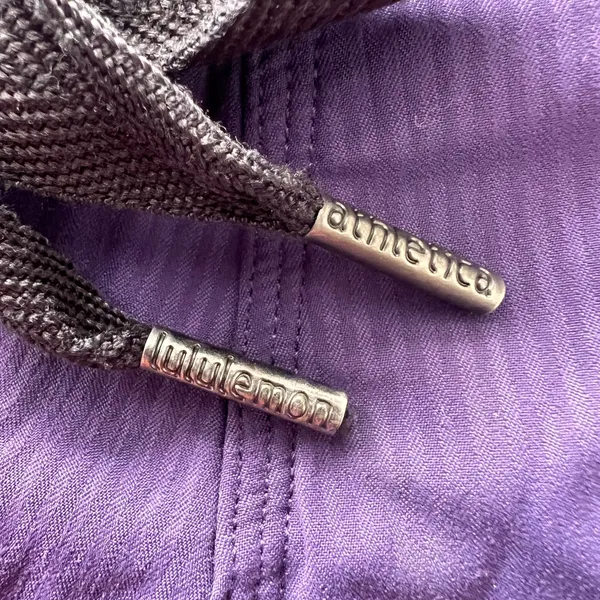 Lululemon Purple Paperbag Shorts, US4 - Image 6