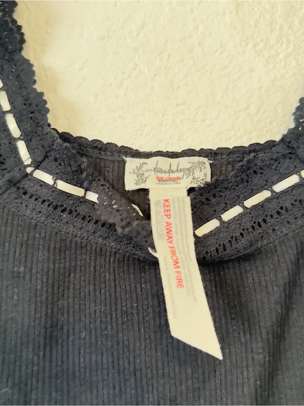 NWOT free people Only You Pointelle Tank Top - Image 9