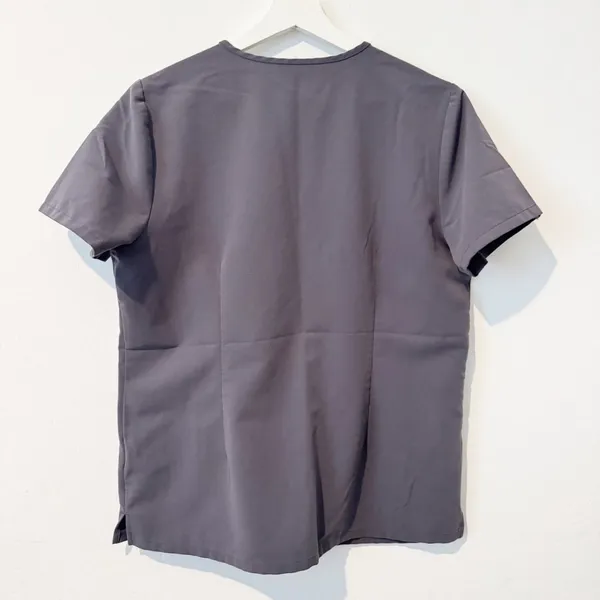 Figs Casma Scrub Top Size M Gray Three‎ Pocket V Neck Medical Hospital Corpcore - Image 7