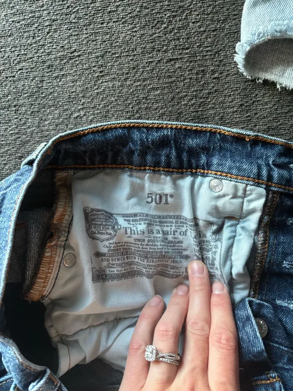 Levi’s 501 Shorts Denim - Image 3
