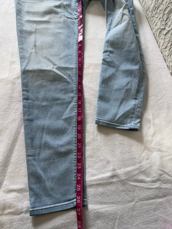 Hudson Krista Super Skinny Women's Light Blue Skinny Jeans size 28 Stretch Soft - Image 9