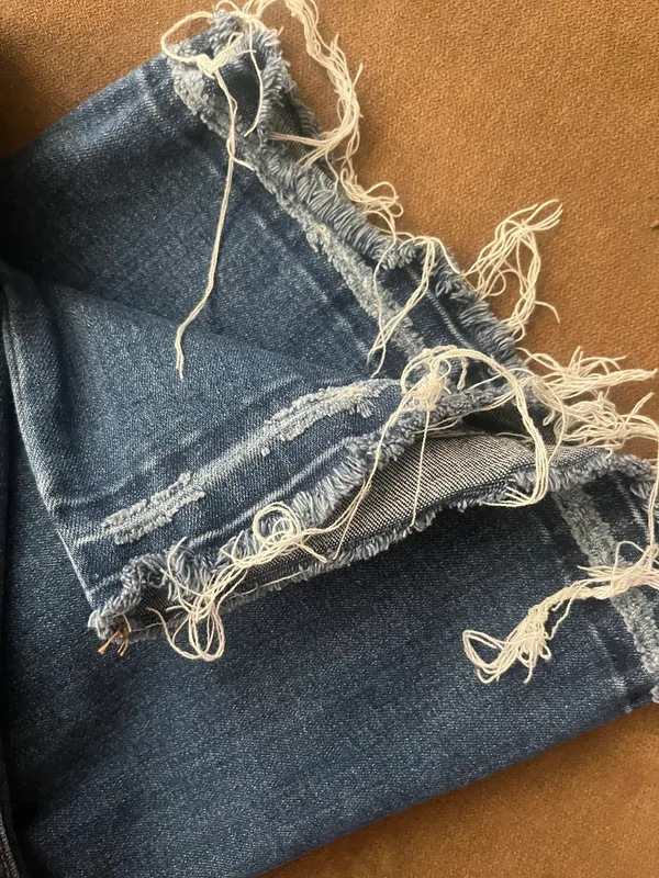 Straight Leg Jeans Blue Size 28 - Image 4