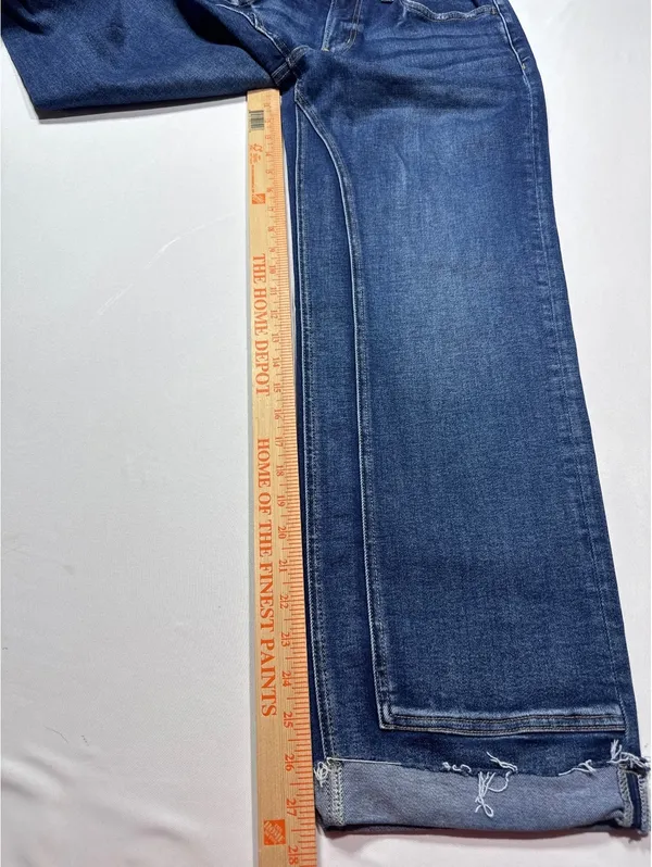 Vervet Wide-Leg Blue Denim Jeans - Comfy, Casual, and Ready - Image 6