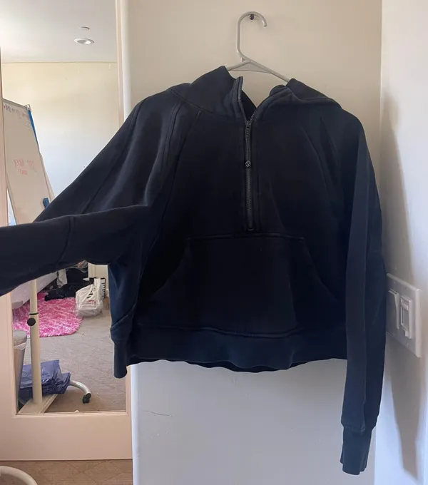 Lululemon Black Scuba Hoodie - Image 2