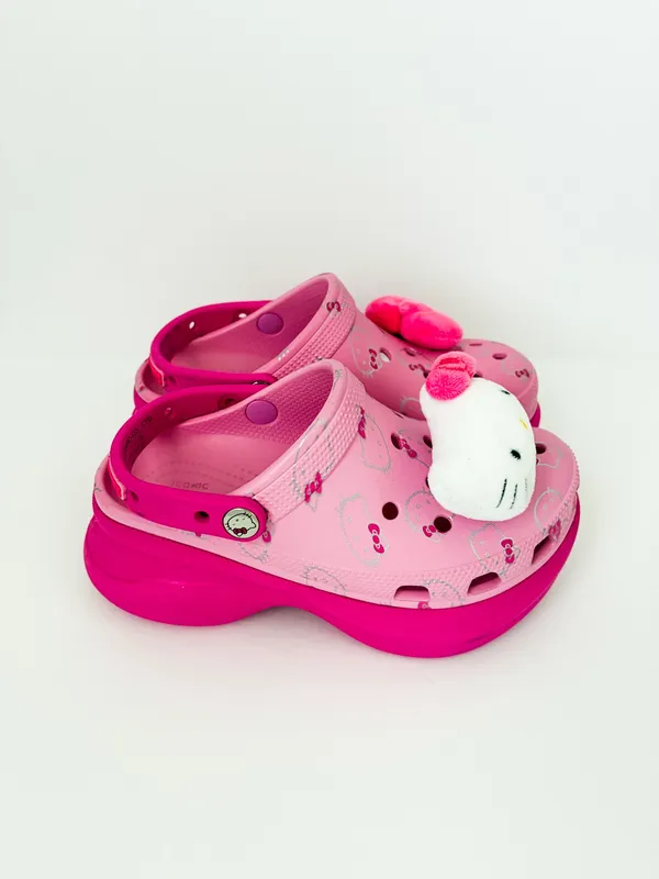 Hello Kitty X Crocs Adult Bae Clog Pink Size 5 - Image 4