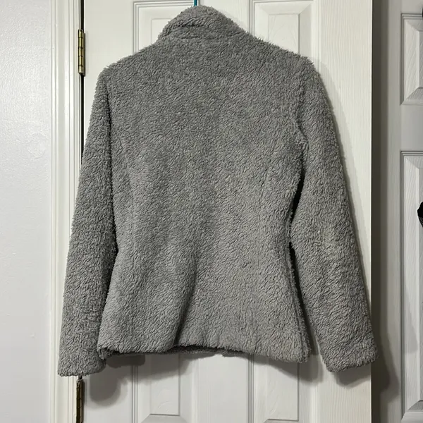 Patagonia Sherpa Grey Jacket - Image 3