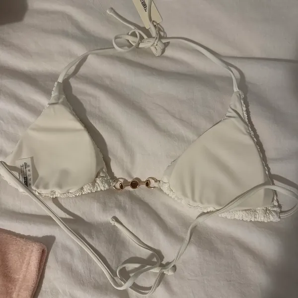 Sea Molly Cream Top White Size L - Image 3