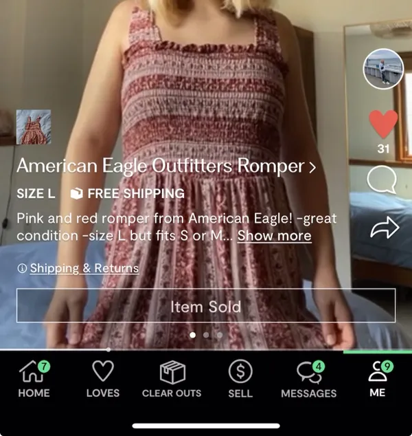 American Eagle Outfitters Romper - Image 3