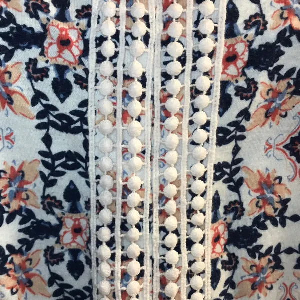 Carolyn Taylor floral tank top with lace L - Image 11